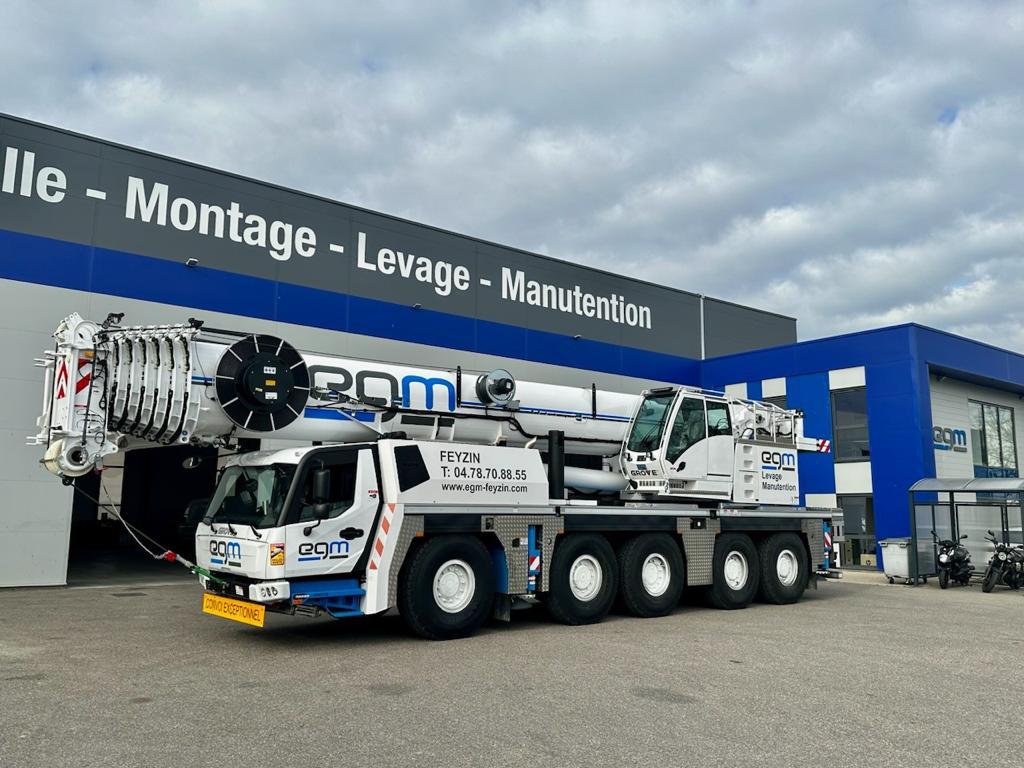 EGM - Spécialiste du levage et de la manutention à Feyzin, diagnostic IA et automatisation par KODY